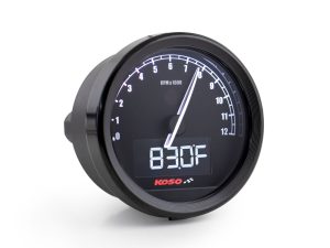 2-11/16" Digital Tachometer - Black.
