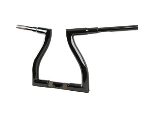 12" x 1-1/2" Thresher Handlebar - Gloss Black. Fits Road Glide 2015-2023 & Road King Special 2017up