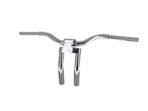 11" x 1-1/4" Pullback Kage Fighter Handlebar - Chrome.