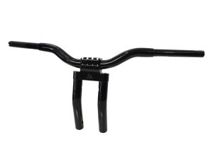 11" x 1-1/4" Pullback Kage Fighter Handlebar - Gloss Black.
