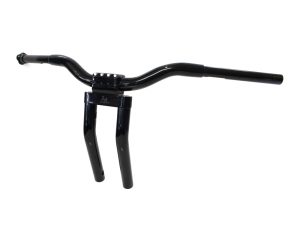 13" x 1-1/4" Pullback Kage Fighter Handlebar - Gloss Black.