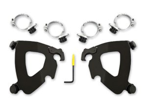 Black Gauntlet Trigger-Lock Mounting Hardware. Fits Low Rider 2018-2020