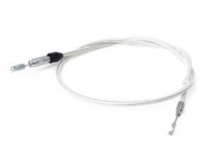 52" Quick Connect Upper Clutch Cable - Sterling Chromite. Fits Softail 2018-2024 & Most Touring 2021-2024