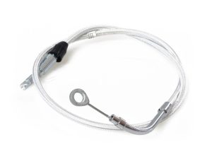 41" Quick Connect Upper Clutch Cable - Sterling Chromite. Fits Most Touring 2021-2024