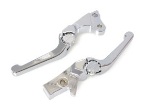 Adjustable Anthem Levers - Chrome. Fits Indian 2018up.