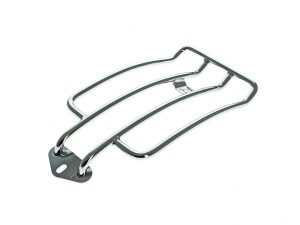 Solo Seat Luggage Rack - Chrome. Fits Dyna 1991-2005