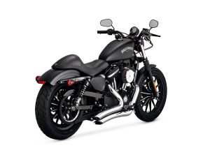 Big Radius Exhaust - Chrome. Fits Sportster 2014-2021