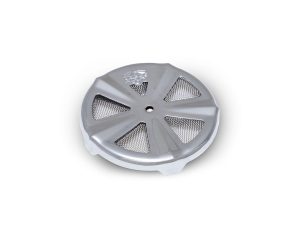 VO2 Skullcap Crown - Chrome. Fits Vance & Hines VO2 Naked Air Intake