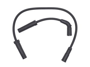 8mm Spark Plug Wire Set - Black. Fits Touring 1999-2007 with Carb and Sportster 2007-2021