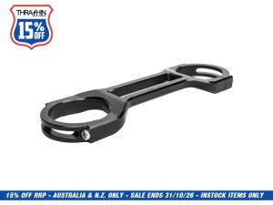 Billet Fork Brace - Black. Fits 49mm Dyna Mid-Glide 2006-2017.